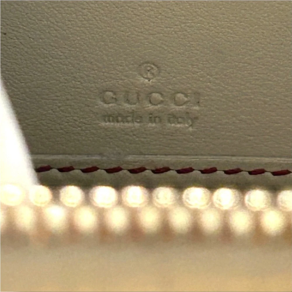 Gucci Red Wallet Vintage Zip-around Long Wallet The Boulevard Collection RARE - Picture 7 of 14
